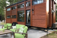 Maison modulaire mobile préfabriquée de luxe de 20 pieds, extensible, conteneurisée, à deux étages, type caravane, en acier, fabriquée en Chine