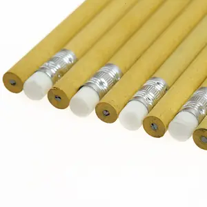 Eco-friendly kraft Paper HB Pencil For Custom Logo Gift Pen