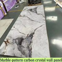 Offre Spéciale : Panneau Mural et Plaque en SPC Effet Marbre Ignifuge et Imperméable 4x8 pieds / Feuille de PVC Effet Marbre avec Revêtement Anti-UV