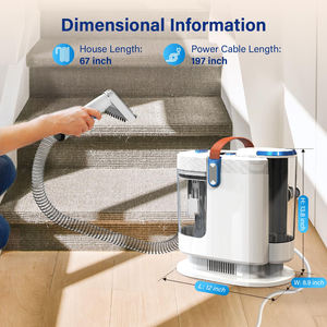 <span class=keywords><strong>Nettoyeur</strong></span> de taches humide et sec pour sols durs avec nettoyage automatique en profondeur pour tapis et canapés, garantie 1 an - Product Image 2