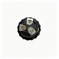 Connecteur étanche IP67 à courant élevé, mâle M28 80A 3 broches avec borne de verrouillage à vis pour alimentation industrielle extérieure