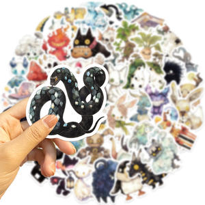 Pegatinas Impermeables Originales y Lindas de Animales de Cuentos de Hadas Absurdos para Decoración DIY de Guitarras, Maletas y Cuadernos - Product Image 3