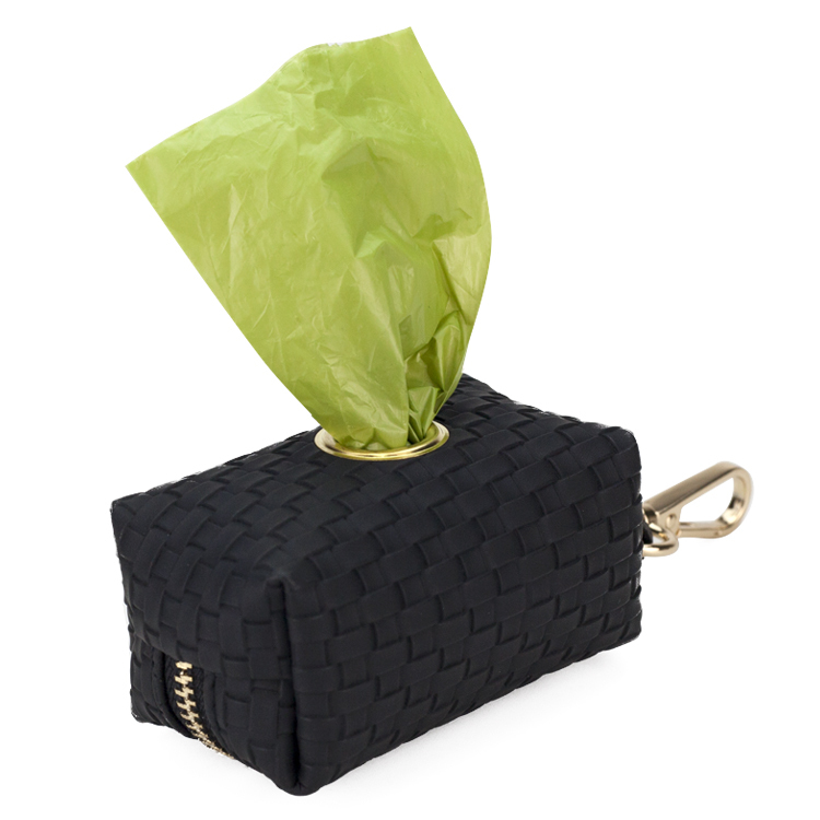 Motif tissé noir