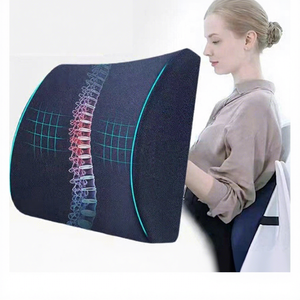 <span class=keywords><strong>Coussin</strong></span> lombaire personnalisable en mousse à mémoire de forme pour <span class=keywords><strong>chaise</strong></span> de bureau ou de voiture, à récupération lente, idéal pour les cadeaux transfrontaliers, modèle B02 avec logo - Product Image 4