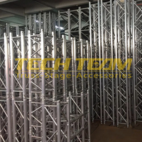 Estructura de Truss de Aluminio para Escenario, Estructura de Truss de Espiga F34 F44, Estructura de Truss Ligera para Eventos y Actuaciones