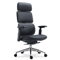 Fauteuil de Direction Exécutif à 3 Sections en Cuir Segmenté de Luxe avec Fonction Synchro-Tilt – Siège de Bureau Professionnel pour Manager