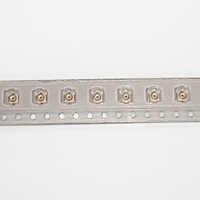 Connecteur coaxial RF Molex MCRF 50 Ohms, prise verticale pour carte PCB métallique, hauteur de montage 1,25 mm