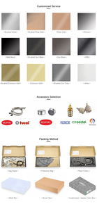 Ensemble <span class=keywords><strong>de</strong></span> <span class=keywords><strong>douche</strong></span> <span class=keywords><strong>de</strong></span> luxe gris anthracite en laiton avec touches <span class=keywords><strong>de</strong></span> piano, affichage numérique LED, système <span class=keywords><strong>de</strong></span> <span class=keywords><strong>douche</strong></span> intelligent à effet pluie, mitigeur mural pour salle <span class=keywords><strong>de</strong></span> bain - Product Image 5