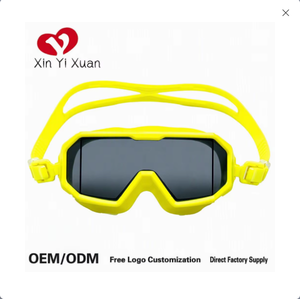 หน้ากากดำน้ำกรอบใหญ่ Xin Yi Xuan ป้องกันฝ้า ป้องกันการกระแทก กระจกนิรภัยกันน้ำ สายรัดปรับได้ ใช้ได้กับทุกประเภท - Product Image 3