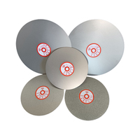 Outils abrasifs promotionnels variés et durables pour machine à poncer, avec plaques de meulage diamantées électroplaquées