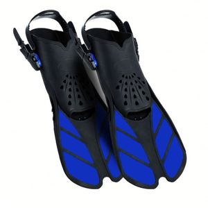 In Stock 3 Color Optional Adult Size Portable Water Sports <b>Training</b> Open Heel <b>Swimming</b> <b>Fins</b> Diving Equipment <b>Training</b> Flippers - Product Image 3