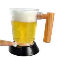 رغوة المدفق البضائع هدايا للجماهير المحمولة Frother آلة مشروع غلوب موزع الجعة مع رخيصة الثمن