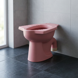 Celldeal — placard à eau indien, en porcelaine, style rustique, noir, ange, accessoires de toilette, compere WC, siège asiatique/occidental - Product Image 3