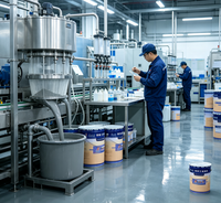 Peinture pour machines de construction, revêtement liquide polyuréthane anti-corrosion et résistant aux intempéries, modèle S04-3