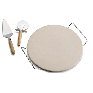 <span class=keywords><strong>Amazon</strong></span> mejor venta de productos 2020 de alta calidad de 15 pulgadas ronda cordierita <span class=keywords><strong>piedra</strong></span> de la <span class=keywords><strong>Pizza</strong></span> de <span class=keywords><strong>Pizza</strong></span> herramientas - Product Image 5