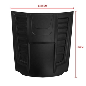 YCSUNZ Cubierta de Ventilación para Toma de Aire del Capó Delantero en Negro para Toyota <span class=keywords><strong>Hilux</strong></span> Revo <span class=keywords><strong>2021</strong></span> 2022 2023 Accesorios - Product Image 5
