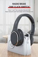 Classique rétro nouveau Studio DJ stéréo sur l'oreille casques BT V5.3 sans fil écouteur musique téléphone portable jeu de sport Support AAC TF