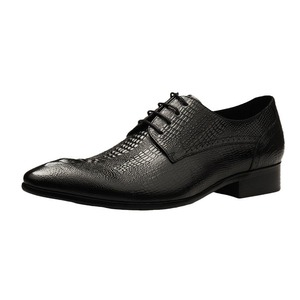 2025 Ltaly Marche Style Hommes Chaussures Habillées À La Main Personnalisé En Cuir Véritable En Gros Pointu Oxford Chaussures - Product Image 6