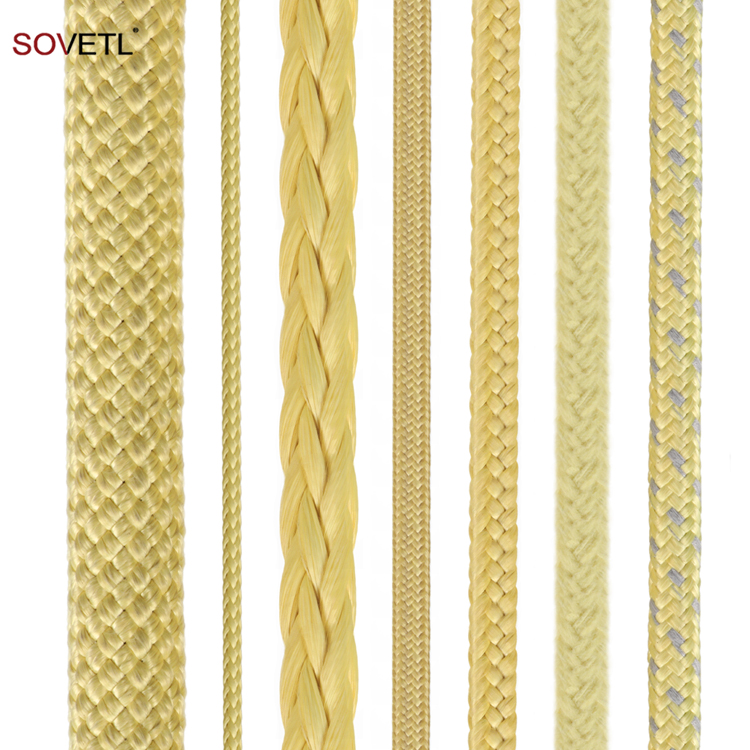 Огнеупорный шнур Corda Aramida, плетеный арамидный шнур