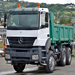 Camion benne basculante d'occasion Mercedes-Benz Axor 2636 6x4 de 2007, diesel, manuel, capacité 31-40T, Euro 5, pour transport de construction et minier - Product Image 1