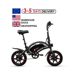 <span class=keywords><strong>DYU</strong></span>-Vélo électrique pliable D3F, 36V, 250W, 14 pouces, livraison rapide, batterie cachée, entrepôt USA, EU, UK - Product Image 2