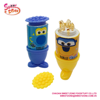 Figurines de dessins animés, cheveux Crazy Hair, confiture de gelée, liquide et bonbon