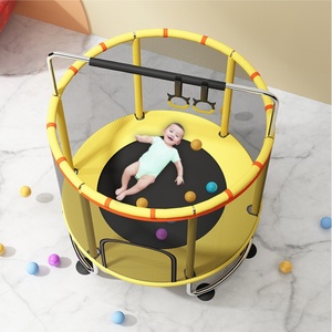 سرير قفز ترامبولين داخلي حديث للأطفال مضاد للانقلاب، لعبة آمنة وممتعة للساحات - Product Image 4