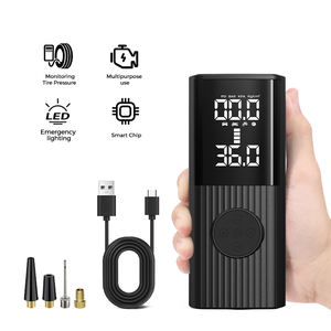 신제품 차량용 무선 타이어 공기 주입기 자전거 배터리 에어 펌프 미니 휴대용 전동 펌프 - Product Image 3
