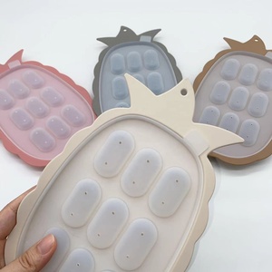 <span class=keywords><strong>Bac</strong></span> à glace en silicone sans BPA pour bébé et bambin avec couvercle pour <span class=keywords><strong>lait</strong></span> <span class=keywords><strong>maternel</strong></span> moule à sucettes de dentition - Product Image 6