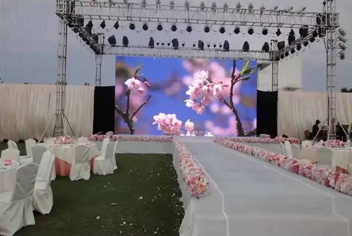 Outdoor LED Video Wall Rental Equipment Party Rental Screen P3.91 LED Sign LED Stage Waterproof P4.81 Advertising Display