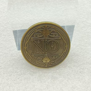 Monedas Conmemorativas de Bronce Antiguo con Logotipo 2D Personalizado, Monedas de Desafío Metálicas con Diseño de Moneda de la Suerte Sí/No del Fabricante - Product Image 6
