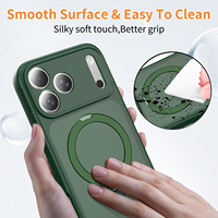 Étui de téléphone magnétique 18N Strong N50 360 ° Support de téléphone rotatif antichoc avec recharge sans fil, personnalisation du logo, fabricant