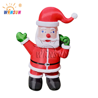 Tente gonflable WINSUN en PVC, ignifuge et étanche, personnalisable en couleur et taille, pour publicité extérieure festive, installation facile