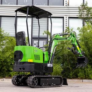 Excavadora Hidráulica <span class=keywords><strong>de</strong></span> Orugas HT10B <span class=keywords><strong>de</strong></span> 1 Tonelada, Mini Excavadora China con Motor <span class=keywords><strong>de</strong></span> Alta Potencia, Bomba <span class=keywords><strong>de</strong></span> Caja <span class=keywords><strong>de</strong></span> Cambios PLC, 1 Año <span class=keywords><strong>de</strong></span> Garantía para Uso en <span class=keywords><strong>Jardines</strong></span> - Product Image 4
