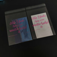 Sacs en plastique transparents jetables OPP en gros avec fermeture autocollante, personnalisables avec logo imprimé en héliogravure pour l'emballage de cadeaux