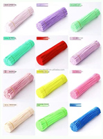 Vente en gros de 8mm Bâton torsadé Creative DIY Fleurs faites à la main avec fil flou Chenille Cadeaux de fantaisie pour fleurs sèches faites à la main
