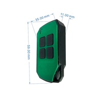 YET2129 Fabricante de Controles Remotos RF de 433mhz/315mhz, Transmisor de Código de Aprendizaje, Control Remoto para Puertas
