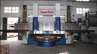 Torno Vertical de Doble Columna CNC Automático de Alta Resistencia SuperTech CK5225 para Diámetro Máximo de Torneado de 2500 mm con Guía Hidrostática