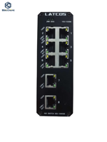 Commutateur Ethernet Gigabit 8 ports IES-1080GE pour programmation PLC, commutateur réseau de bureau haute vitesse avec ports RJ45