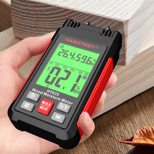 Habotest Wood <b>Moisture</b> <b>Meter</b> HT633 Digital Display For Wood And Paper Boards - Product Image 1