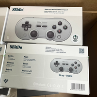Manette de jeu sans fil 8Bitdo Pro 2 avec Turbo et vibration pour Windows, Android, MacOS - Joystick BT