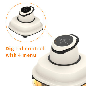 <span class=keywords><strong>Freidora</strong></span> <span class=keywords><strong>de</strong></span> <span class=keywords><strong>Aire</strong></span> Eléctrica Multifuncional Saludable <span class=keywords><strong>de</strong></span> 4.5L con Recipiente <span class=keywords><strong>de</strong></span> Vidrio, 4 en 1, Portátil, 1500W, Digital - Product Image 2