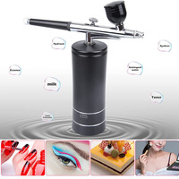 Nouveau pistolet aérographe de maquillage personnalisé Ensemble d'aérographe facial Aérographe pour ongles pour maquillage Peinture d'art des ongles