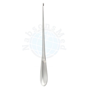 Curettes Scoville pour disques diséminés 4mm 10mm 25.4cm en acier inoxydable, angle de 45 degrés, instrument chirurgical orthopédique manuel réutilisable - Product Image 1