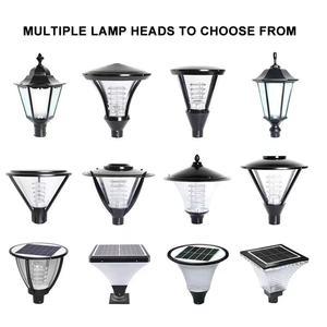 مصباح حديقة <span class=keywords><strong>LED</strong></span> يعمل بالطاقة الشمسية للاستخدام الخارجي IP65، هيكل من الحديد والأكريليك مقاوم للماء، تحكم عن بعد، درجة حرارة لون قابلة للتعديل، يعمل بالبطارية - Product Image 3