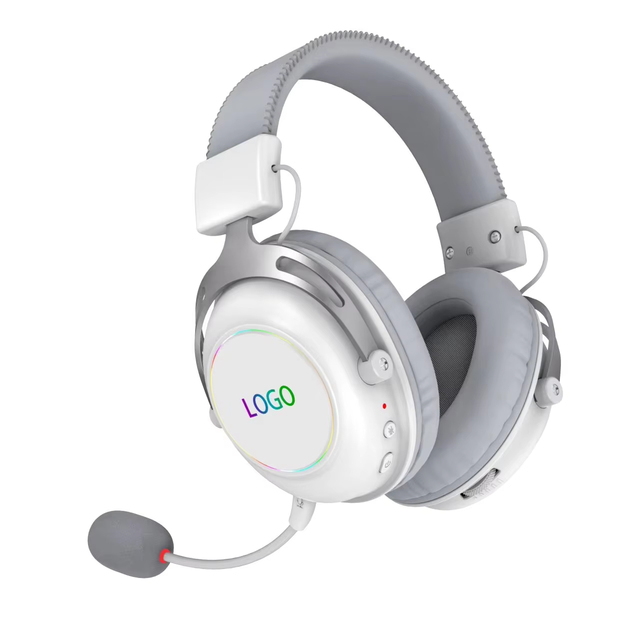 Lower Latency Wireless Gaming Headphones BT+2.4 with RGB Lighting & IPX5 Waterproof for PS5/PS4/PC/Switch