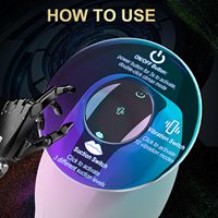 Masturbateur automatique vibrant et texturé 3D doux pour hommes – Godet de masturbation pour sexe oral