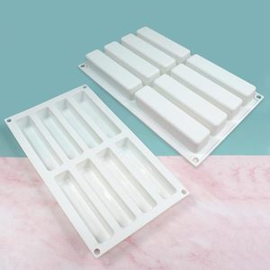 Molde de barra rectangular Molde de silicona para hacer barras energéticas adecuado para galletas de caramelo de gelatina molde para hornear aperitivos para mascotas - Product Image 3