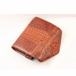 Bolso de Mano Tipo Sobre de Cuero Genuino de Alta Moda para Mujer, con Estampado de Cocodrilo, Impermeable, Duradero, Varios Colores, el Más Vendido, Luxali - Product Image 1