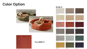 ASTON Edles Flanell Warmes Großes Modernes Schlafsofa Orthopädisches Hundebett mit Abnehmbarem & Waschbarem Baumwollfüllung - Product Image 4